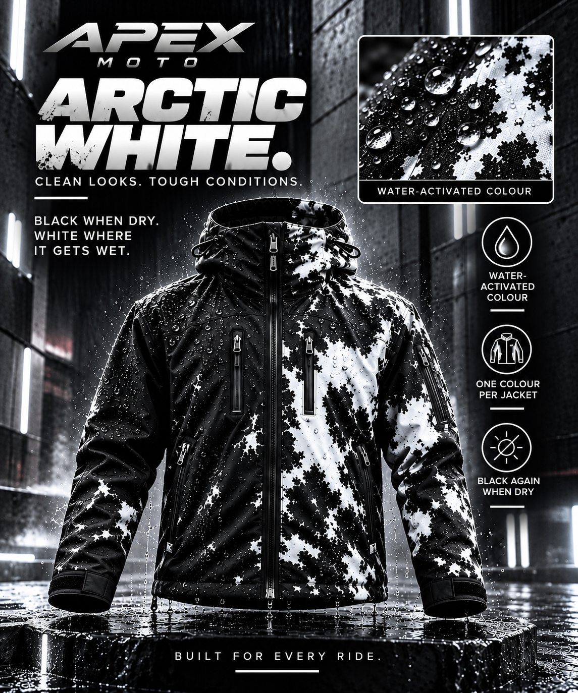 Reactive Color Jacket
