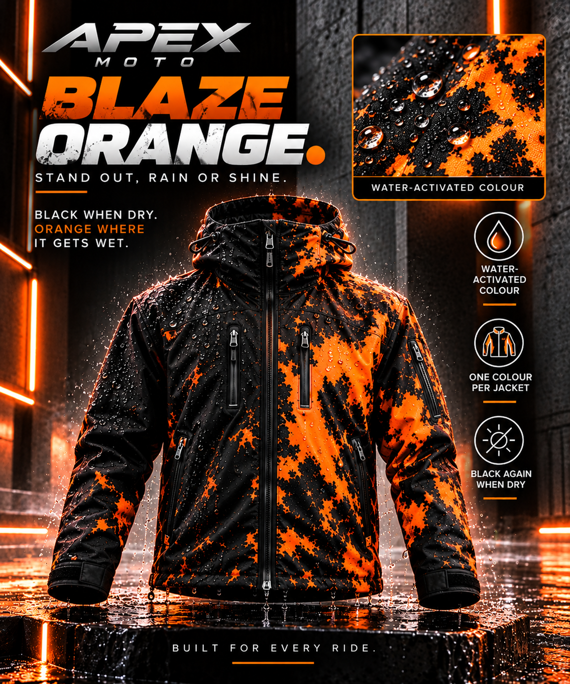 Reactive Color Jacket