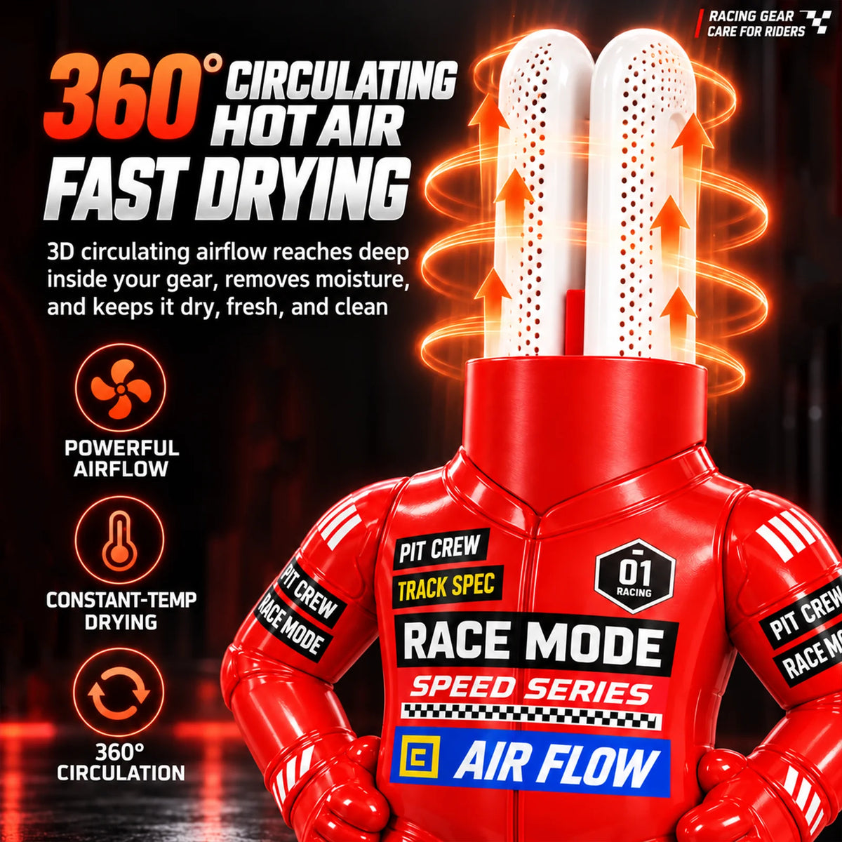 APEX MOTO™ 360° Gear Dryer