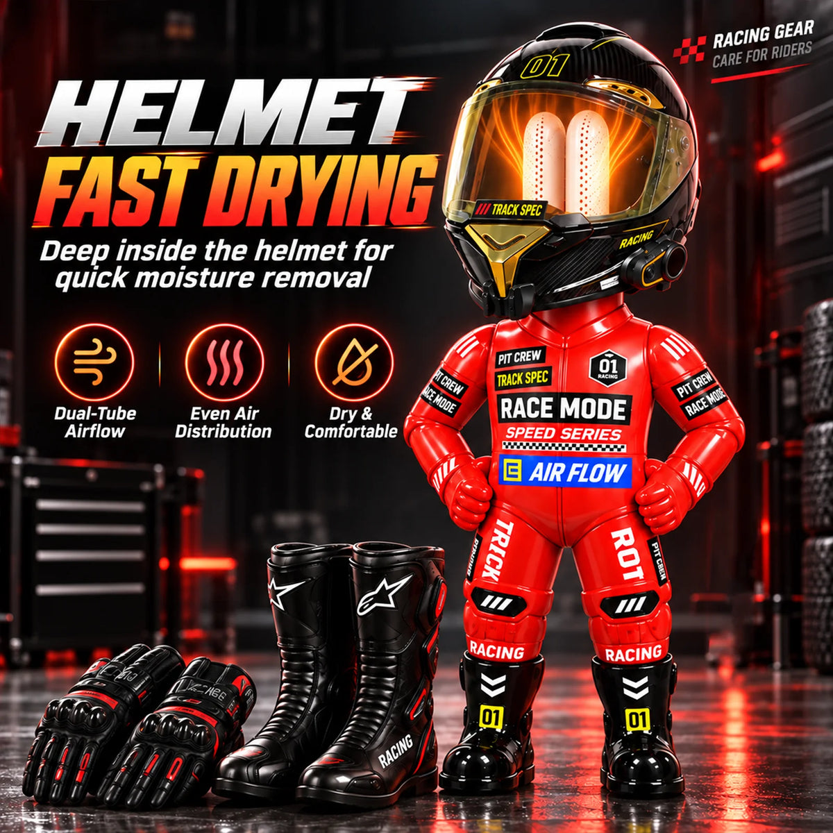 APEX MOTO™ 360° Gear Dryer